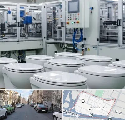 تولیدی توالت فرنگی در مجیدیه شمالی