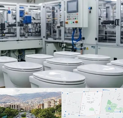 تولیدی توالت فرنگی در خانی آباد