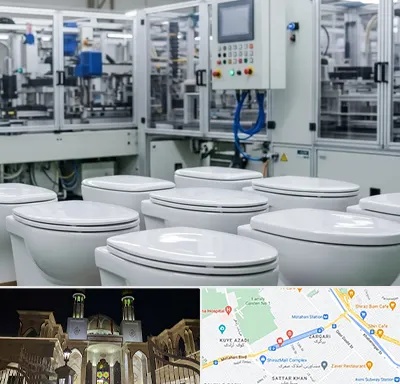 تولیدی توالت فرنگی در زرگری شیراز