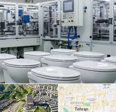 تولیدی توالت فرنگی در شمال تهران