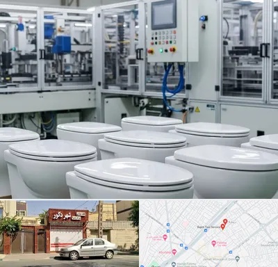 تولیدی توالت فرنگی در باجک قم