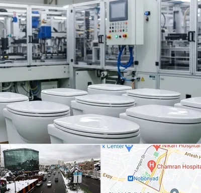تولیدی توالت فرنگی در اقدسیه