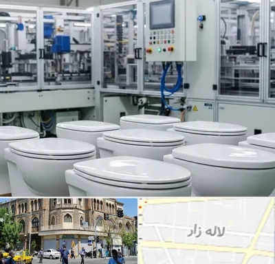 تولیدی توالت فرنگی در لاله زار