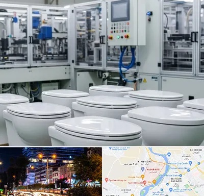 تولیدی توالت فرنگی در کیانپارس اهواز