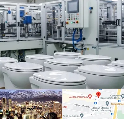 تولیدی توالت فرنگی در جردن
