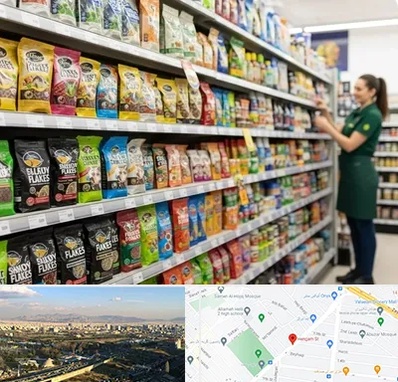 فروش غذای ماهی در هنگام