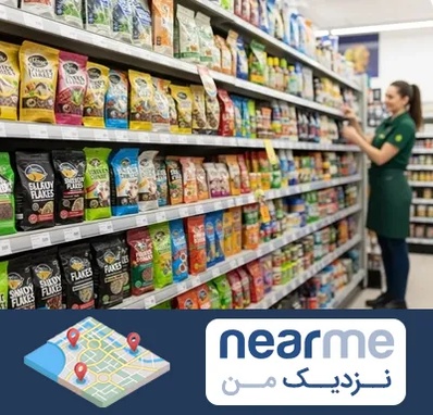 فروش غذای ماهی در نزدیک من
