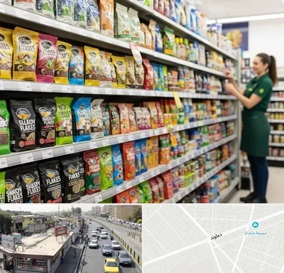 فروش غذای ماهی در خیابان دماوند
