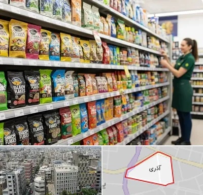 فروش غذای ماهی در آذری