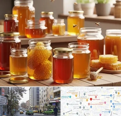 فروش عسل در فاطمی