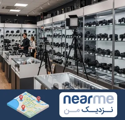 تجهیزات عکاسی و فیلمبرداری در نزدیک من