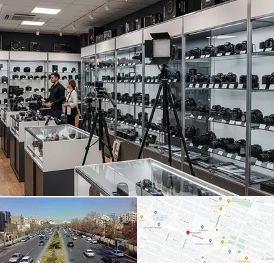 تجهیزات عکاسی و فیلمبرداری در بلوار معلم مشهد