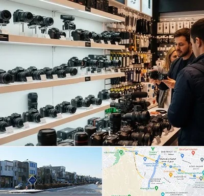 فروش دوربین عکاسی و فیلمبرداری در شریعتی مشهد