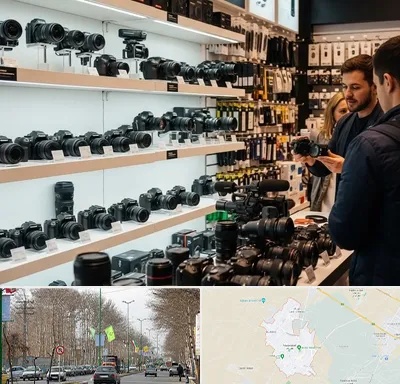 فروش دوربین عکاسی و فیلمبرداری در نظرآباد کرج