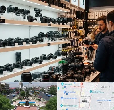 فروش دوربین عکاسی و فیلمبرداری در بهارستان