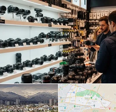 فروش دوربین عکاسی و فیلمبرداری در منطقه 4 تهران