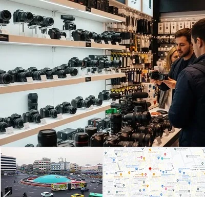 فروش دوربین عکاسی و فیلمبرداری در میدان انقلاب