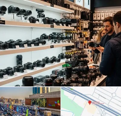 فروش دوربین عکاسی و فیلمبرداری در لاله پارک تبریز