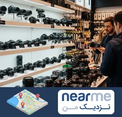 فروش دوربین عکاسی و فیلمبرداری در نزدیک من
