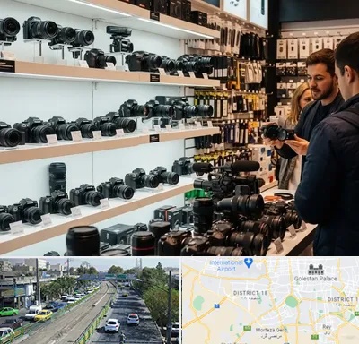 فروش دوربین عکاسی و فیلمبرداری در جنوب تهران