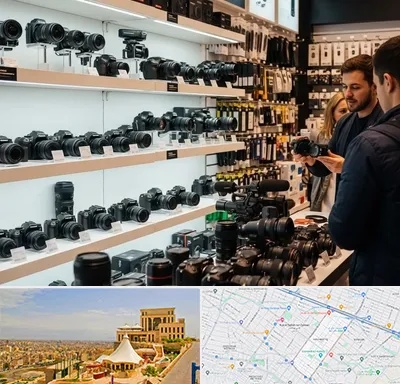 فروش دوربین عکاسی و فیلمبرداری در هاشمیه مشهد