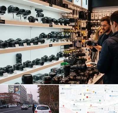فروش دوربین عکاسی و فیلمبرداری در کارگر شمالی