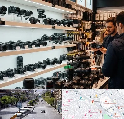 فروش دوربین عکاسی و فیلمبرداری در خیابان زند شیراز