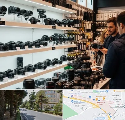 فروش دوربین عکاسی و فیلمبرداری در مهرویلا کرج