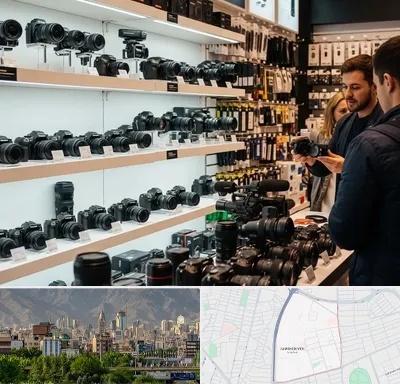 فروش دوربین عکاسی و فیلمبرداری در جمشیدیه