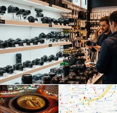 فروش دوربین عکاسی و فیلمبرداری در میدان ولیعصر