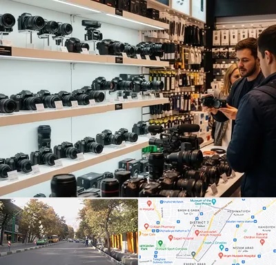 فروش دوربین عکاسی و فیلمبرداری در شریعتی