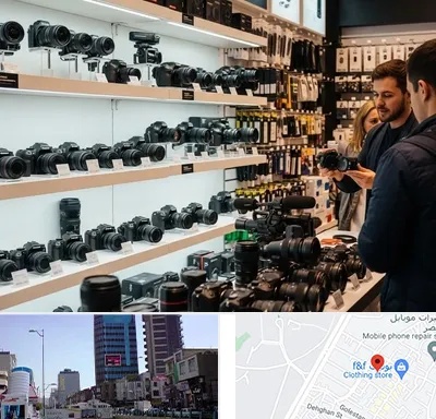 فروش دوربین عکاسی و فیلمبرداری در چهارراه طالقانی کرج