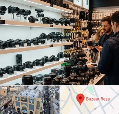 فروش دوربین عکاسی و فیلمبرداری در بازار رضا مشهد