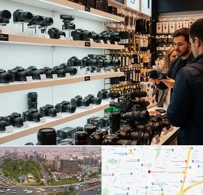 فروش دوربین عکاسی و فیلمبرداری در آیت الله کاشانی