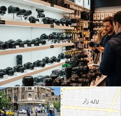فروش دوربین عکاسی و فیلمبرداری در لاله زار