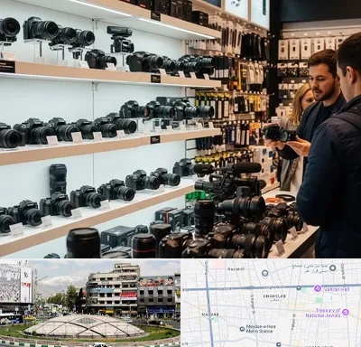 فروش دوربین عکاسی و فیلمبرداری در مرکز تهران
