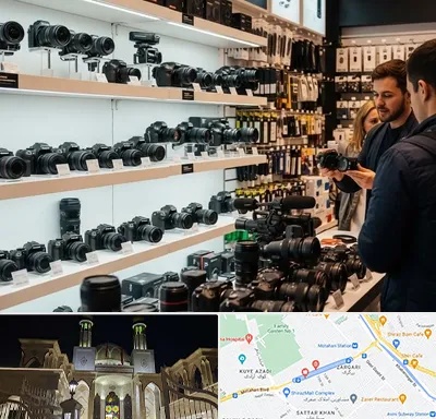 فروش دوربین عکاسی و فیلمبرداری در زرگری شیراز