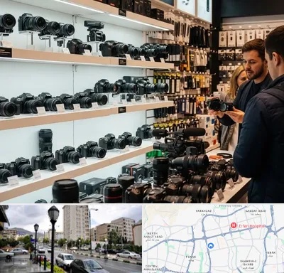 فروش دوربین عکاسی و فیلمبرداری در شمال غرب تهران