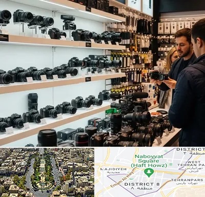 فروش دوربین عکاسی و فیلمبرداری در نارمک