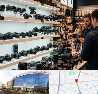فروش دوربین عکاسی و فیلمبرداری در نصف راه تبریز