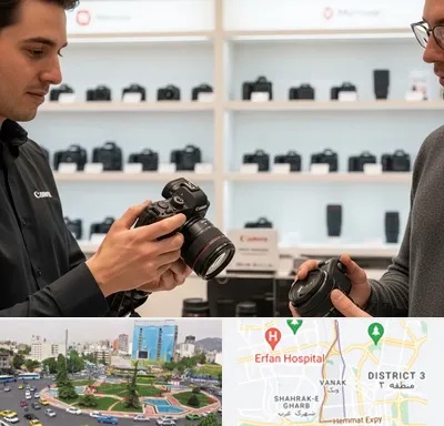 فروش دوربین کانن در ونک