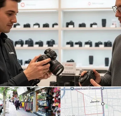 فروش دوربین کانن در سلسبیل