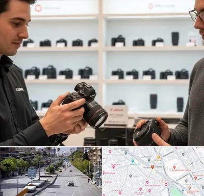 فروش دوربین کانن در خیابان زند شیراز