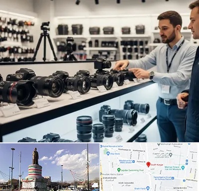 فروش دوربین سونی در کارگر جنوبی