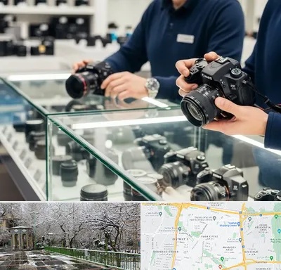 فروش دوربین دست دوم در باغ فیض