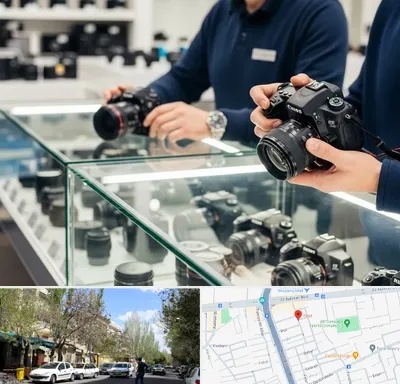 فروش دوربین دست دوم در کوی فیروز تبریز