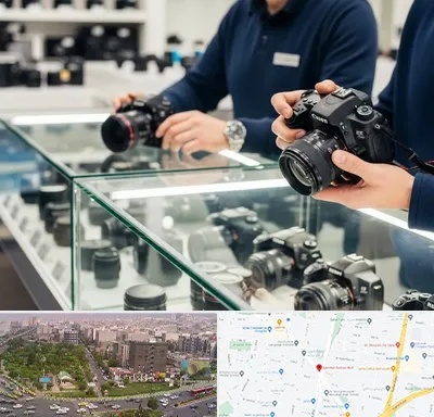 فروش دوربین دست دوم در آیت الله کاشانی
