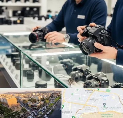 فروش دوربین دست دوم در تهرانپارس