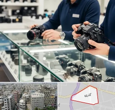 فروش دوربین دست دوم در آذری