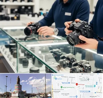 فروش دوربین دست دوم در کارگر جنوبی